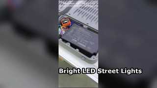 50 W LED-Straßenlaterne, 4000 K wasserdicht, IP65, mit 5 Jahren Garantie.
