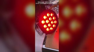 80-W-RGW-LED-Flutlicht mit Farb- und Netzschalter für den Einsatz in Parks.