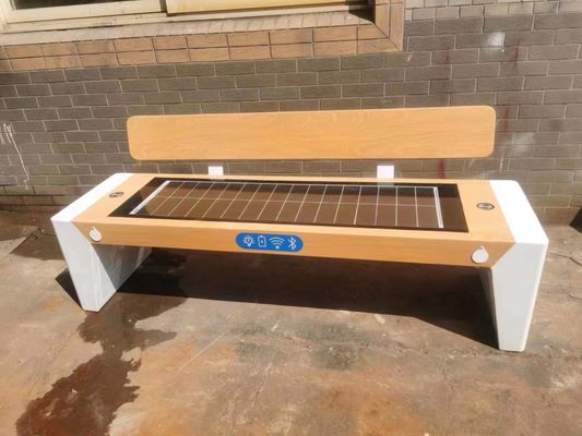 kaufen Moderne städtische Möbel Smart Solar Bench mit LED-Leuchten für Park, Meer und Gemeinschaft online manufacture