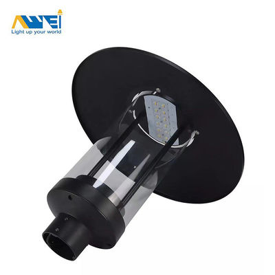 30W-80W Schwarzes Wohngartenlicht Wasserdicht IP66 Spalte Top-Serie Lampe 5 Jahre Garantie Innenhoflichter für Straßen und Gärten