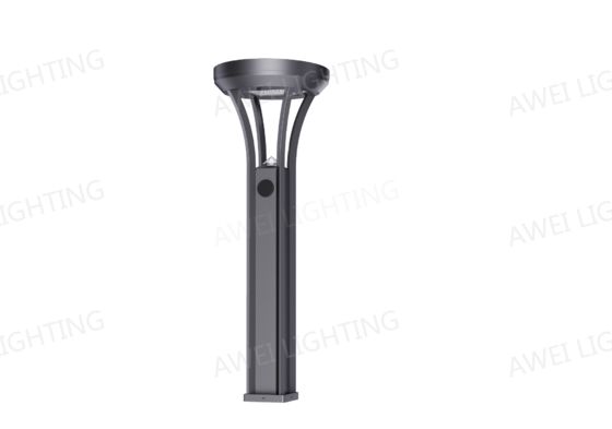 20W Solar-Grasenlicht Landschaftsbeleuchtung IP66 IK10 mit glatter Form Solarpollard in Parks und langsamen Gassen verwendet