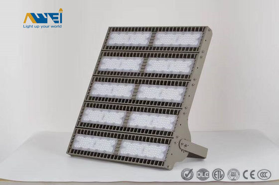 Hochtemperatur IP65 Outdoor Helligste LED-Floodlampen Aluminium Schwarz 400W 13000 Lumen Led-Floodlampen
