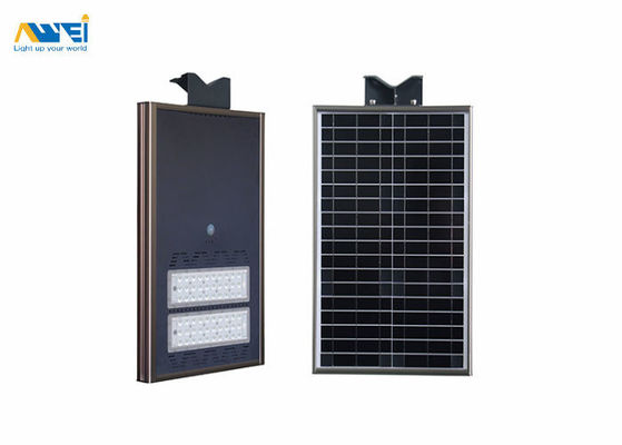 IP67 All In One Solar LED Straßenleuchte 30W Lithiumbatterie 12V 15AH AW-SOST005 Für Straßenbeleuchtung