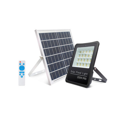 Solarbetrieb IP65 2-3 Regentage 200W Lichtkontrolle Solar LED-Fludscheinwerfer Für die Fabrikbeleuchtung